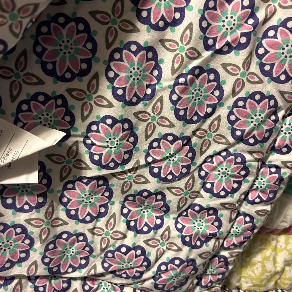 Pottery Barn Teen Girl Floral Twin Comforter W/ Pillow Sham - Picture 7 of 12